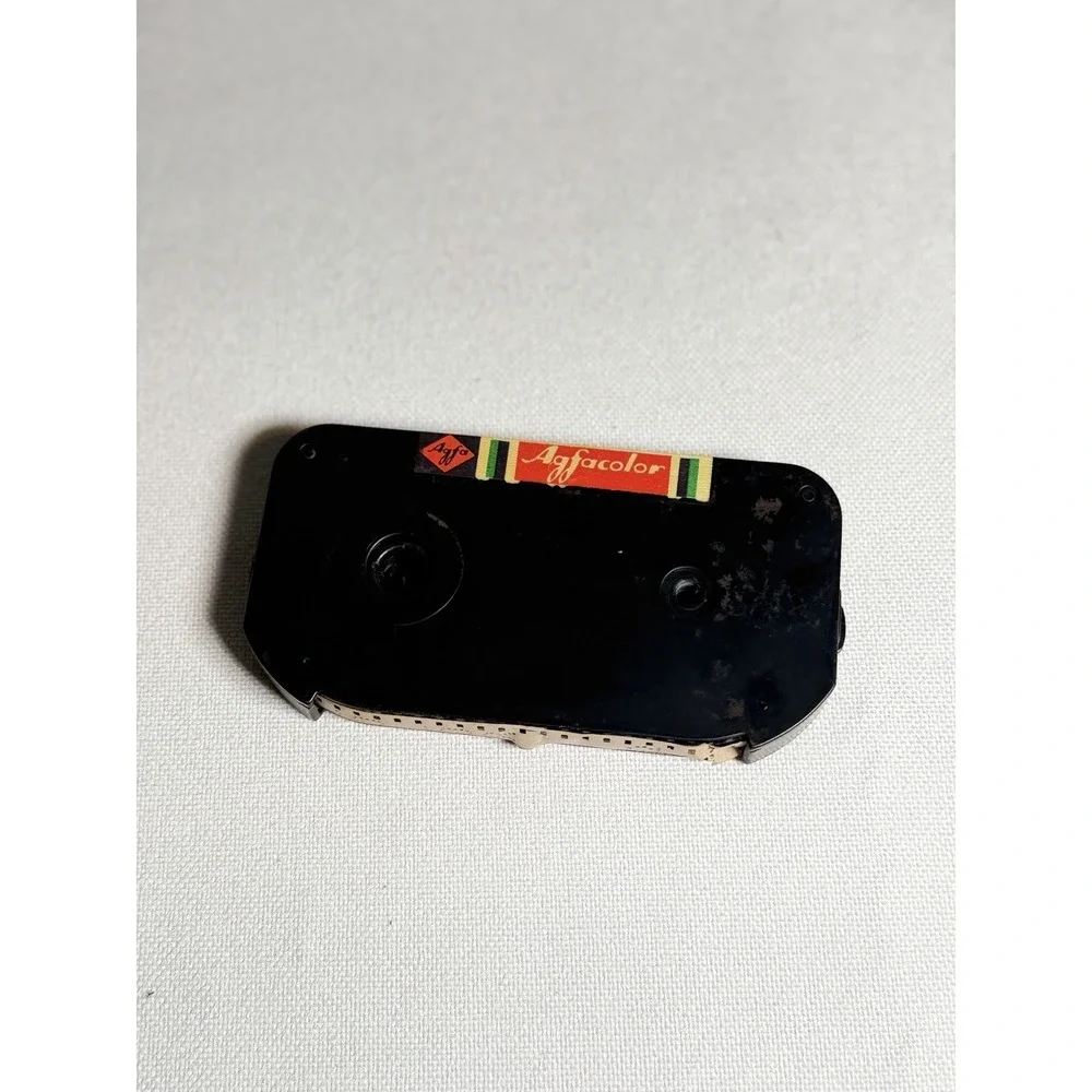 Vtg Agfa Movex 8 Movie Camera - WORKING MOTOR - w/ Case & Agfacolor Cassette